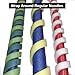 Oodles of Noodles 4 Pack Curlz Craft Foam for Crafts and Projects - 50 inch pre-Cut Spiral Black