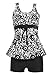 Sexyin Women's Swimdress Plus Size Swimwear Push up Bathing Suit