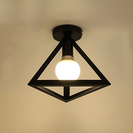 Mini Iron Ceiling Lamps Nordic Led Small Dining Room Corridor