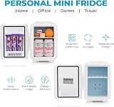 Subcold Classic4 Mini Fridge Cooler & Warmer 4 L 6 Cans AC USB White view 6
