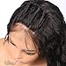Human Hair Wigs for Black Women Sunwell Brazilian Human Hair Lace Wigs with Baby Hair Water Wave 130% Density Natural Color