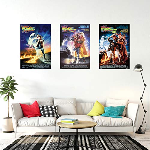 Back to The Future I, II, III - Movie Poster Set (3 Full Size Movie Posters) (Size: 27 inches x 40 i - //coolthings.us