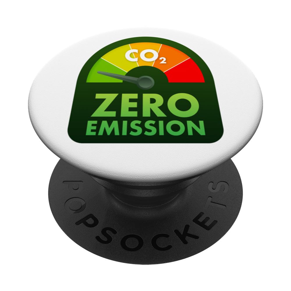 Zero Emissions Owner , Electric Car, Drive The Future PopSockets Adhesive PopGrip