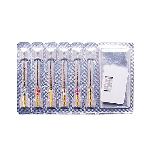 Gold File Protaper Gold Files 6-Piece Dental Endo Rotary Files Set - X-Pro Gold ...