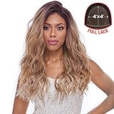 Harlem125 Synthetic Hair Lace Front Wig 4X4 Swiss Silk Base FLS11 (4)