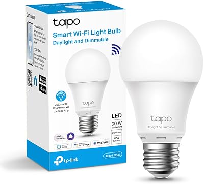 L520E Lampadina Smart WiFi E27 Bianco 4000K 806lm 60W Alexa Google