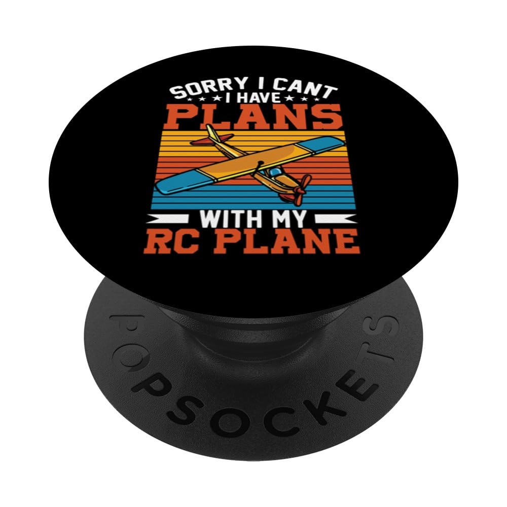 RC Aircraft Funny Flying Plane Beginner PopSockets Swappable PopGrip