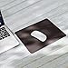 Nekmit Leather Mouse Pad with Waterproof Coating, Non Slip Base, Brown - New Version