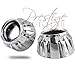 Prestige v3.0 GATLIN GUN CHROME PROJECTOR SHROUDS HID RETROFIT BEZELS 2.5