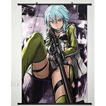 Amazon.com: Anime Sword Art Online 2 Home Decor Wall Scroll Poster ...
