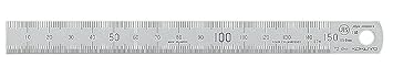 【クリックでお店のこの商品のページへ】コクヨ 直線定規 ステンレス C型 JIS1級 15cm TZ-1341