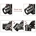 CVLIFE Zoomable Headlamp 3 Modes Headflashlight with Rechargeable Batteries AC Charger and USB Cable