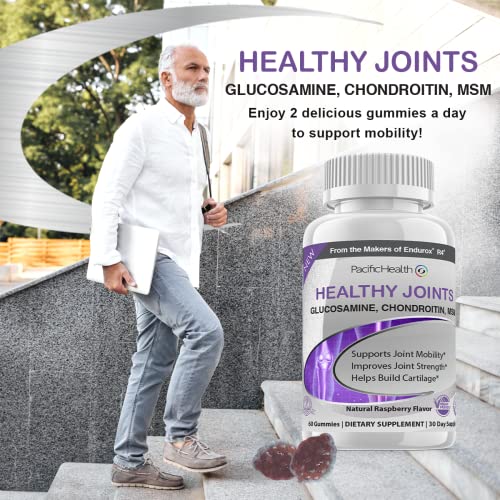 Healthy Joints Gummies Glucosamine, Chondroitin, MSM Pricepulse
