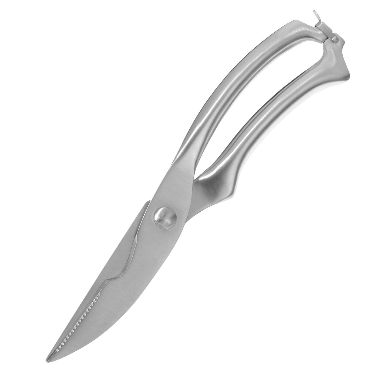 Westmark Poultry Shears, With Inner Spring And Lock, Blade Length: 8 cm, Stainless Steel, Polished, Silver, Modern, 13732280