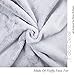 Home Brilliant Plush Faux Fur Deluxe Suede Fluffy Sheepskin Oblong Rectangular Accent Throw Pillow Case Cushion Cover for Bed Spring Decorations, 12x20 Inches, Grey