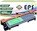 EPS Compatible Replacement Toner Cartridge for Brother TN660 TN630, High Yield (2,600 Yield) - Black