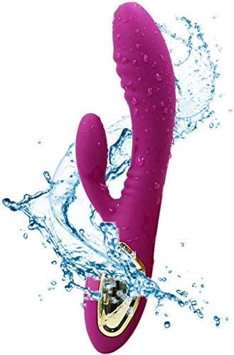 Personal Handheld Magic Wand Massager Dual Motor 10 Modes and Speed Waterproof Mute Support USB Charging Professional Recovery Treatment Vibrator (Purple) (Purple)