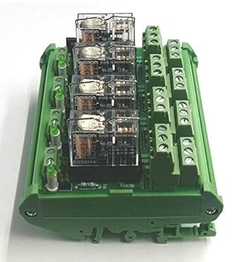Relay Module 4channel With Omron Relay G2r 2 24vdc Transparent Amazon In Industrial Scientific