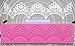 Allforhome Sugarcraft Silicone Lace Fondant Cake Decoration Molds Embossing Flower Decorating Moulds
