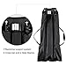 CRAPHY Upgraded Portable Photo Studio 10 x 6.5ft Background Stand Kit Backdrop Support System with Silk Cotton Background (Green Black White, 9ft x 6ft) and Carrying Bag