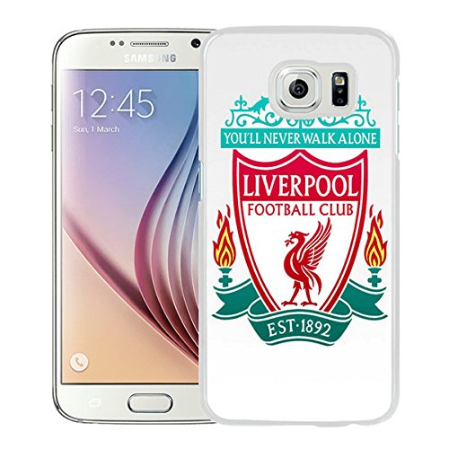 Samsung Galaxy S6 Liverpool Fc White Screen Cellphone Case Unique and Fashion Design