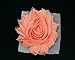 JLIKA (100 Pieces) Shabby Flowers - Chiffon Fabric Roses - 2.5