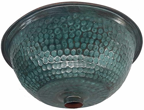 Egypt gift shops Oxidized Fire Burnt Natural Copper Bathroom Sink Hand Wash Toilet Lavatory Basin