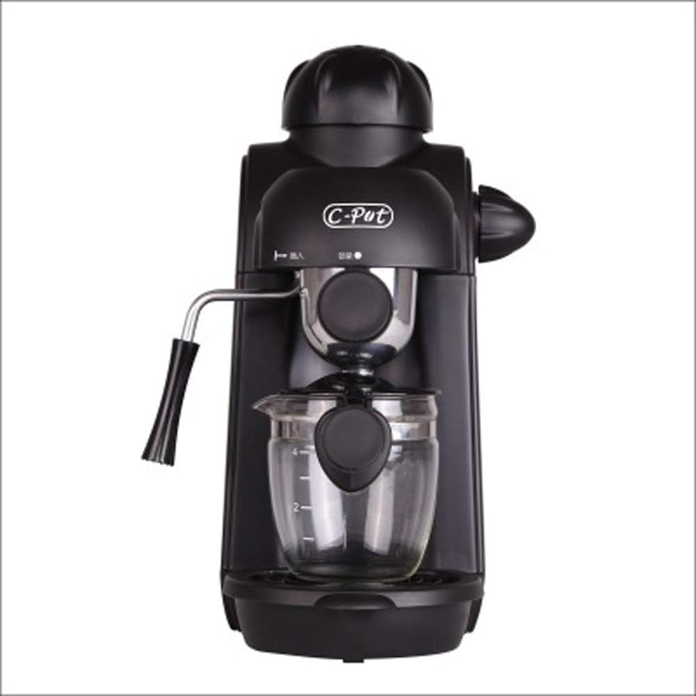 QYQ Household Coffee Machine Pumping Steam Foaming Portable Coffee Machine Kitchen Utensils With Glass Coffee Pot