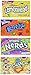 Movie Theater Candy 4 Flavor Variety Pack: (1) Rainbow Nerds, (1) Gobstopper, (1) Lemonhead, and (1) Runts, 5-6 Oz. Ea. (4 Boxes Total)