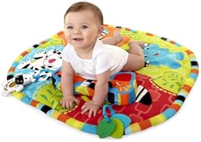 bright starts spots and stripes safari gym