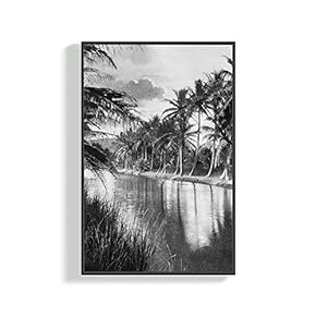 Framed Canvas Home Artwork Decoration Plants Canvas Wall Art for Living Room, Bedroom - 16x24 inches
