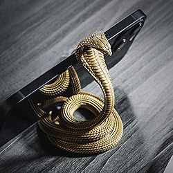 COPPERTIST.WU Cobra Phone Stand for Desk, Snake