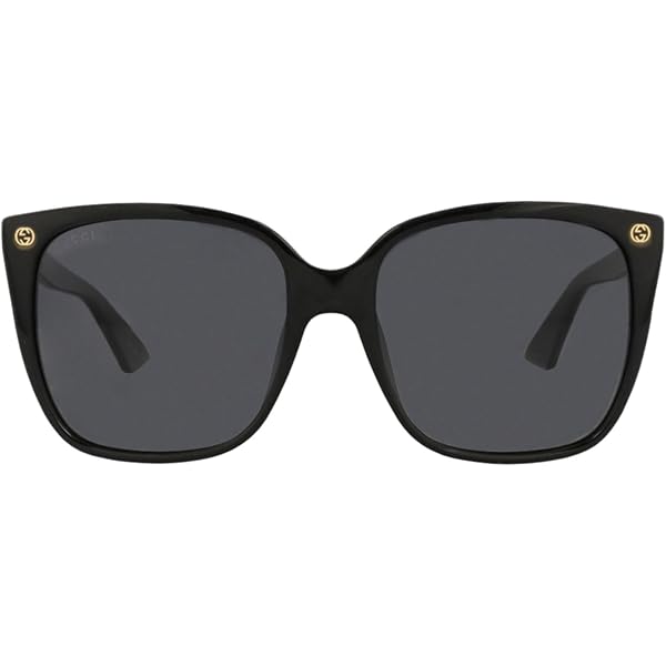 Amazon.com: Balenciaga Square/Rectangle Sunglasses Black Black