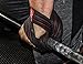 SERIOUS STEEL FITNESS Red Figure 8 Lifting Straps | Deadlift & Strongman Axle Straps - 3 Sizes
