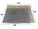 Enthusiast Gear Dog Mud Door Mat | Ultra Absorbent Microfiber Chenille Non-Slip Doormat, Dog Bowl Floor Mat, Crate Rug – No More Dirty Dogs with Muddy Paws – Washable - Brown