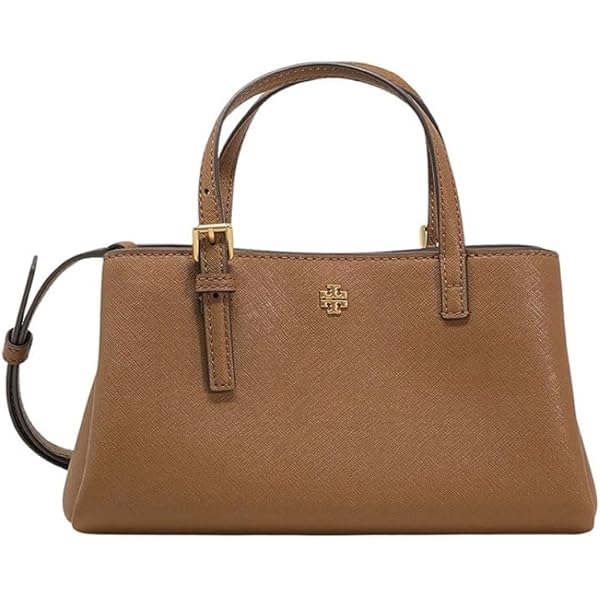 Amazon.com: Tory Burch 140972 Britten Moose Brown With Gold