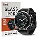 Garmin Fenix 5S Screen Protector, Rerii [2-Pack] High Definition, 9H Hardness, 0.3mm Thickness, Delicate Touch, Real Tempered Glass Screen Protector for Garmin Fenix 5S