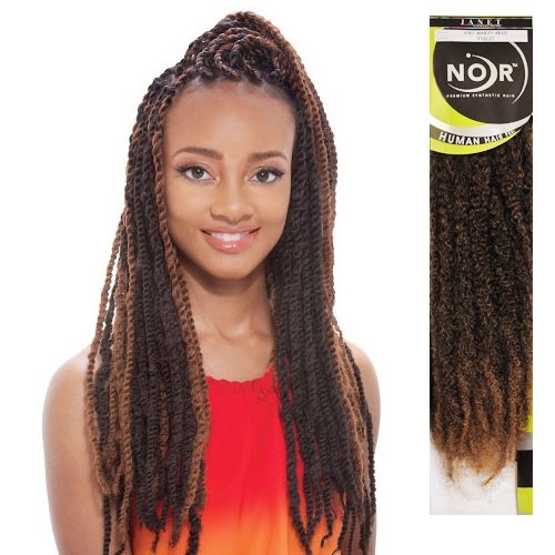 Amazon Com Synthetic Hair Braids Janet Collection Noir Afro