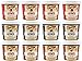 Bob's Red Mill Gluten-Free, Flavored Oatmeal Cup Variety (Apple Cinnamon, Blueberry Hazelnut, Maple Brown Sugar) 12 Pack + Limited Edition By The Cup Spoons