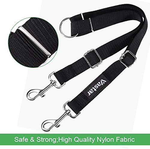 Vastar Double Dog Walker, Adjustable Heavy Duty Double Dog Leash for Pets, No Tangle Two Dogs Training Leash for Dogs up… - Image 8