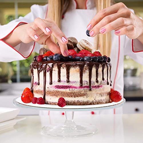Round Cake Boards By Pro Dispose – Set Of 24 White Cake Circles – 6 Of Each Size Cake Rounds (6, 8, 10 & 12 Inches) – Ideal For Cake Decorating & Multi-Tier Stacked Cakes – Slip Resistant & Food Safe - Thumbnail 6