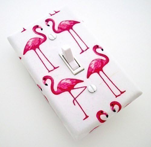 Pink Flamingos Switch Plate Cover
