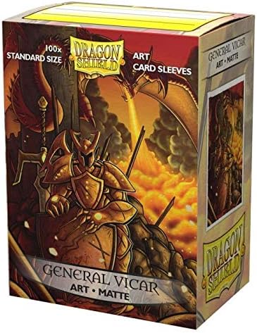 Dragon Shield AT-12032 Matte Art Standard Size Sleeves 100pk-General Vicar: Portrait Limited Edition