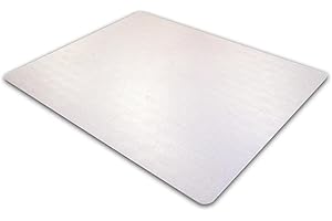 Floortex® Ultimat® Polycarbonate Rectangular Chair Mat for Carpets up to 1/2" - 30 x 47