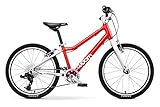 woom 4 Pedal Bike 20”, 8-Speed, Ages 6 to 8 Years, Red