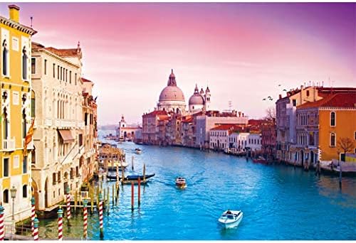 Puzzle House ⏰PT Photography Wooden Jigsaw Puzzle, Pisa Tower Venice City Italy Scenery Landscape, Fine Cut & Fit 300~1000pc Boxed Toys Game Art For Adults & Kids 509 ( color : B , Size : 1000pc )