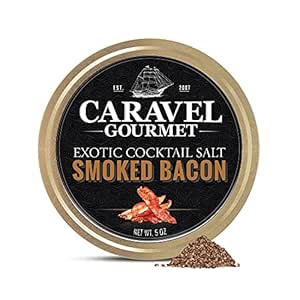 Amazon.com : Smoked Bacon Exotic Cocktail Salt, All Natural Bacon Salt ...