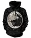 The Mountain Men's Ying Yang Wolves Hoodie