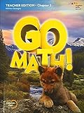 Paperback Go Math! Grade 1, Chapter 3 Teacher Edition: Addition Strategies, Common Core, 9780544295667, 2015 Book