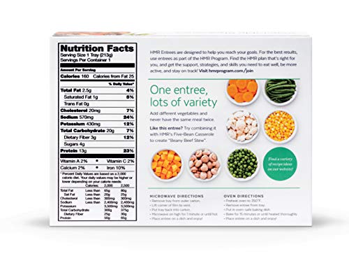 HMR Vegetable Stew with Beef Entree, 7.5 oz. servings, 6 count
